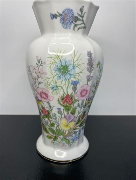 aynsley wild tudor vase